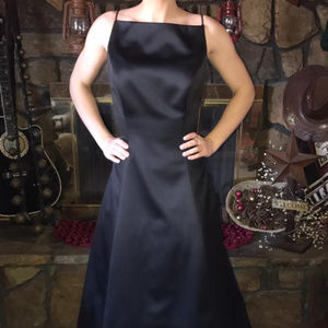 Black evening gown